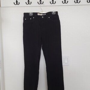 Black Boot Cut Gap Cords